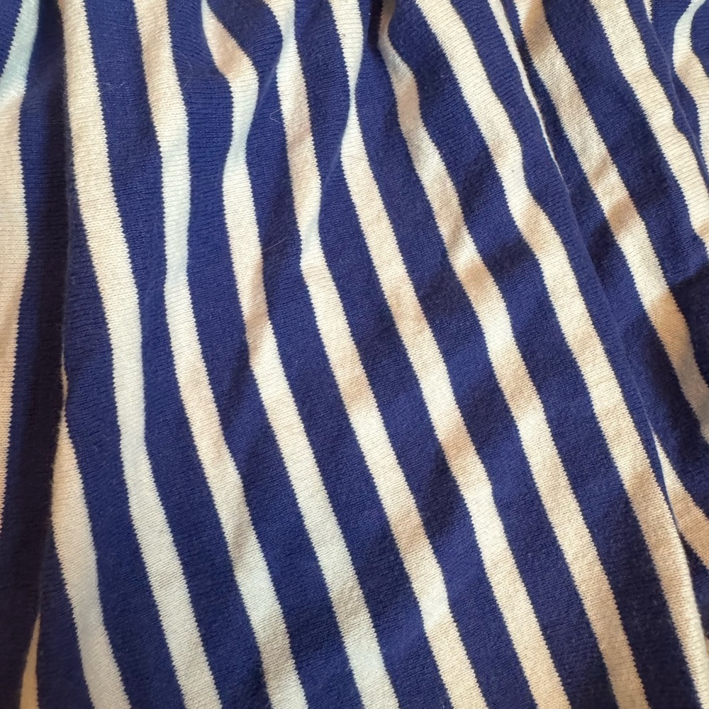 We The Free Blue and White Striped Smocked Halter Top Size M - Picture 12 of 15